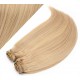 50cm DELUXE clip in sada - přírodní / světlejší blond