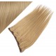 Clip vlasový pás remy 63cm rovný – přírodní blond