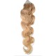 50cm micro ring / easy ring vlasy vlnité - přírodní blond