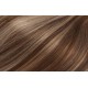 40cm clip in REMY vlasy evropského typu 100g - tmavý melír