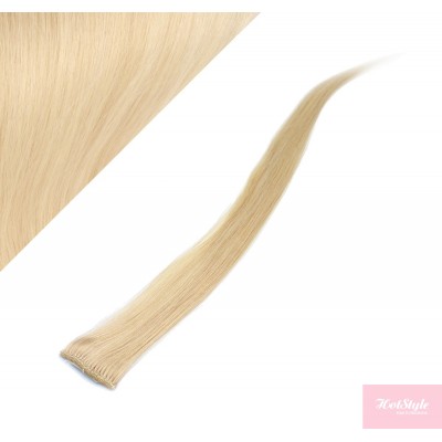 50cm clip in pramínek, 6ks - blond